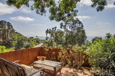 Amazing views from the backyard sitting area.