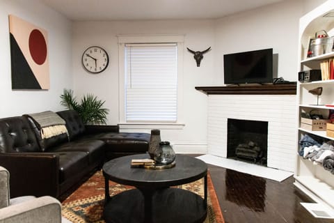 Our main living space has plenty of room to relax