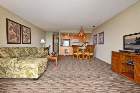 Spacious living area perfect for family gathering and lounging