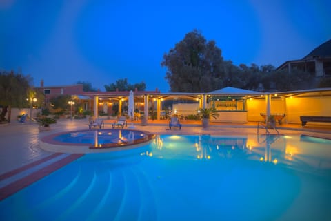 Private Pool by night