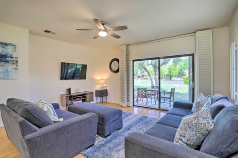 Cathedral City Vacation Rental Condo | 1BR | 2BA | 850 Sq Ft | Step-Free Access