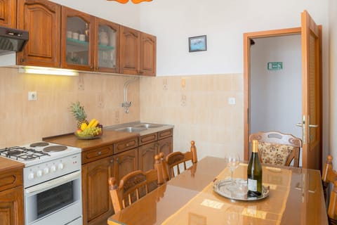 Dining and kitchen area