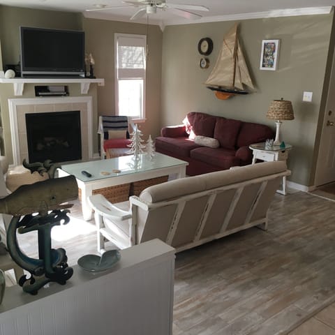 Den looking from dining area
