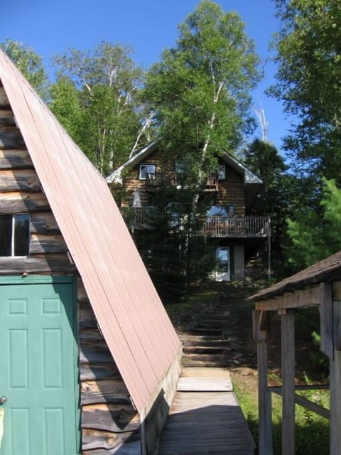 Front view from the dock