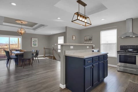 View when you walk in the front door. 