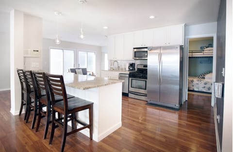 Modern Kitchen with a Large Island.