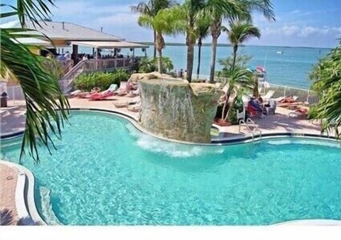 Relax in the Waterfall Pool and Hot Tub or bask in the famous SW Florida Sun!