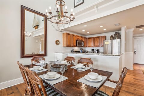 Dining Table with Seating for Six at 1882 Beachside Tennis