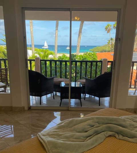 Spectacular ocean view from primary bedroom