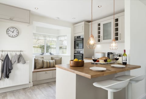 Ground floor: Well equipped and stylish kitchen