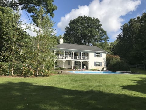 Home overlooking the pool
