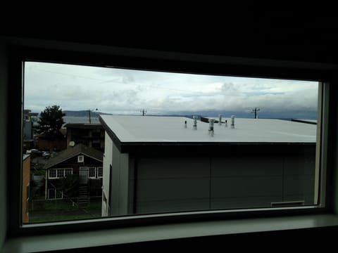 Peek a boo view from stairway