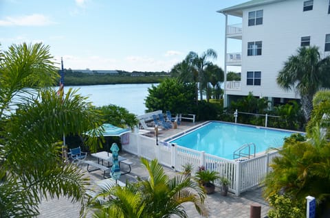 Private Pool area on Intracoastal Waterway