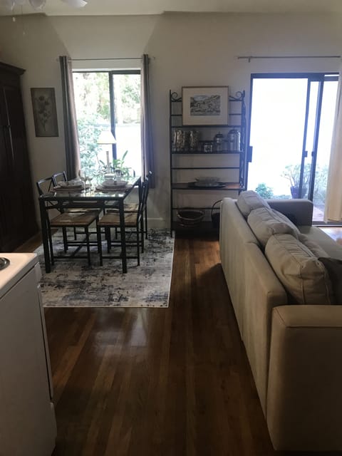 Dining Space & Living Room