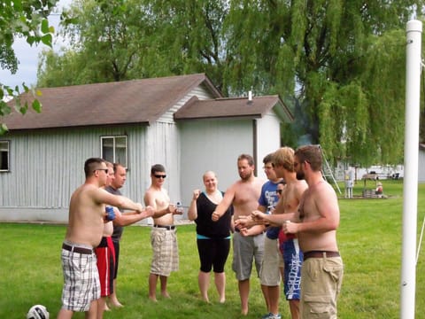 Cabin 5 view from rear