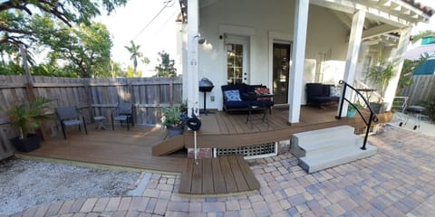 Pool area and back porch