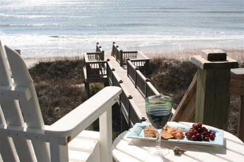 Back Porch view of the Ocean from the 3rd level deck