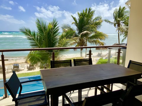 View from the balcony.