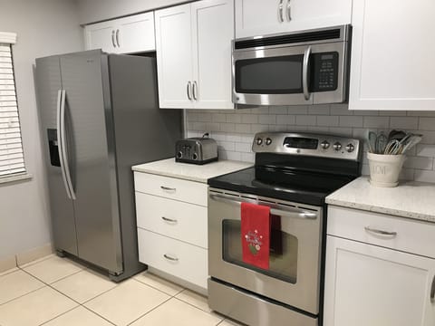 Stainless steel appliances