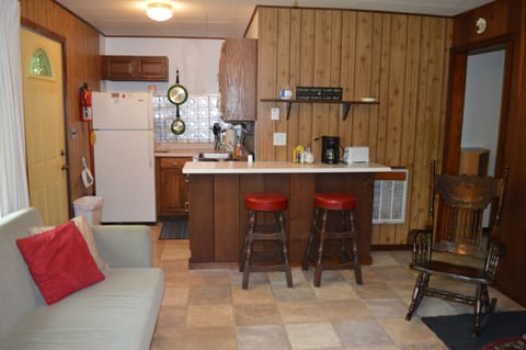 Living room area of Cottage #2