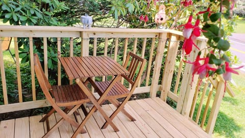 Relax on our brand new porch (summer 2019)