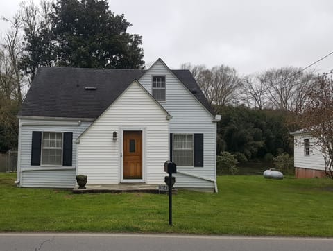 Front of House. The Blue Ridge Scenic Railroad just across the road.