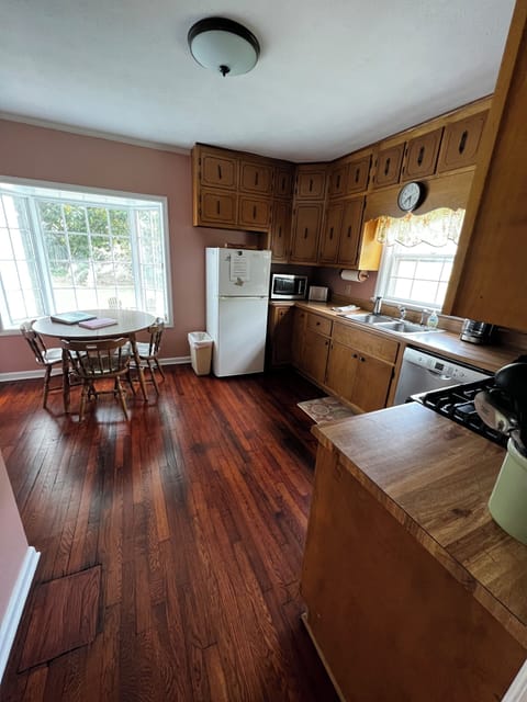Kitchen looking out to the river