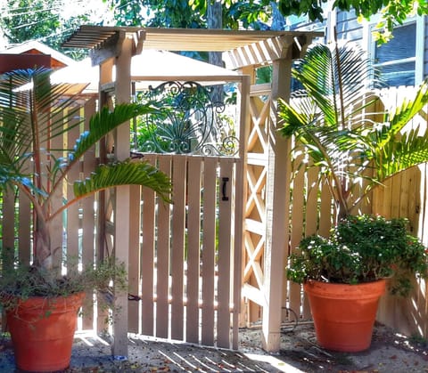 Come enter the delightful tropical upscale Studio at Palm Arbor Suite.