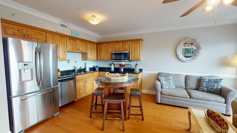 Open Living, Kitchen, & Dining