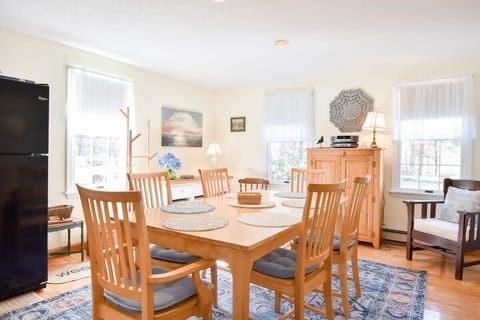 wooden dining room table