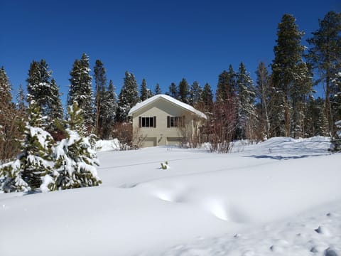 Exterior, winter (clearly)