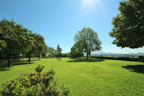 the bishop's garden, view from apartment 3 and room 4