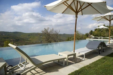 The property enjoys a shared stunning infinity pool