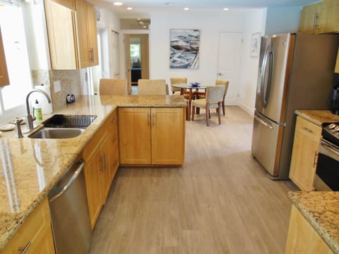 Enjoy the Full Kitchen and Second Dining Area