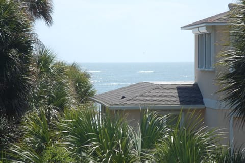 View from upstairs (second floor) porch