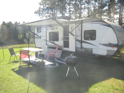 you do not look at the back of another camper