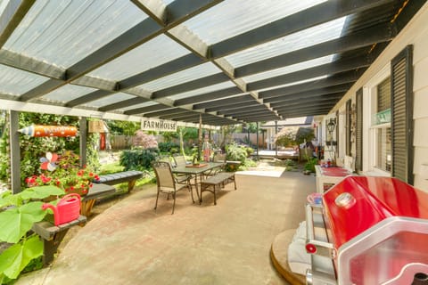 Patio off of family room