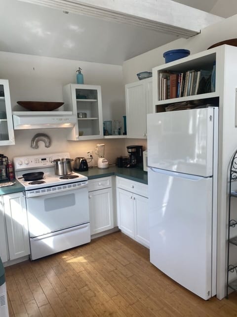 Kitchen has new refrigerator and dishwasher as of 2021