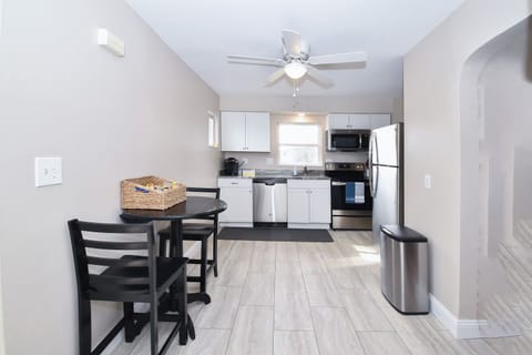 new cabinets and granite counter-tops