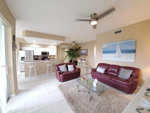 Cozy living room, open concept 