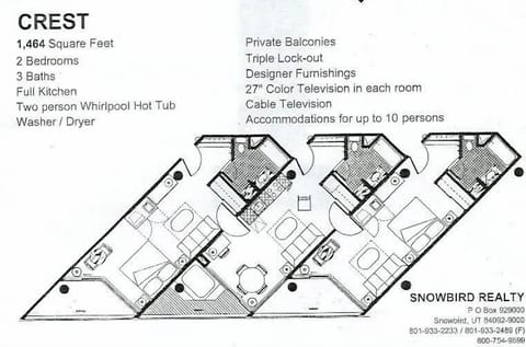 Cliff Club  layout