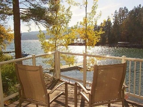 Enjoy the Lake Front from Your Own Private Second Story Deck