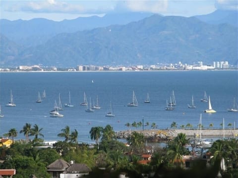 View from the terrace of the Riviera Nayarit Marina in La Cruz de Huanacaxtle