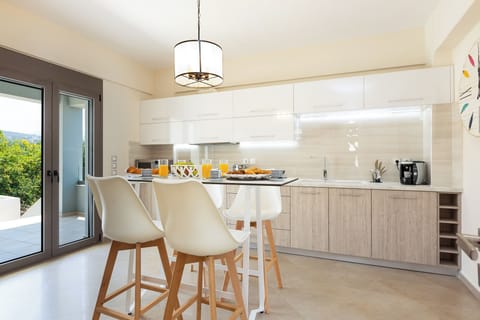 The fully equipped kitchen of Villa Anesis!