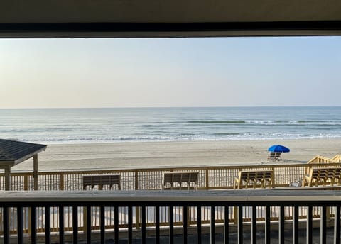 Steps from the beach and ocean