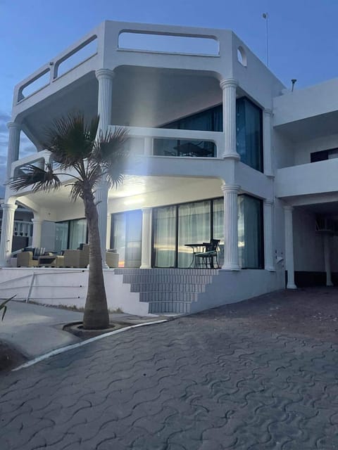 Beachfront extended patios. 
Grand Master Deck 2nd floor.
Another deck on roof