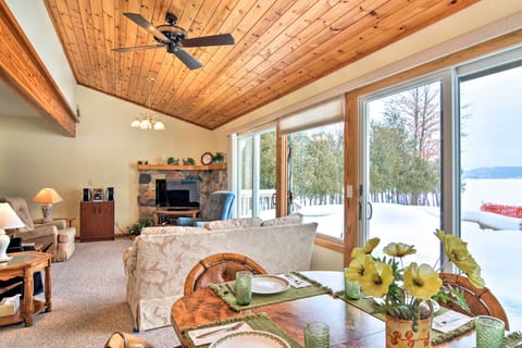 Book your northern Michigan getaway at this charming cottage in Cedar!