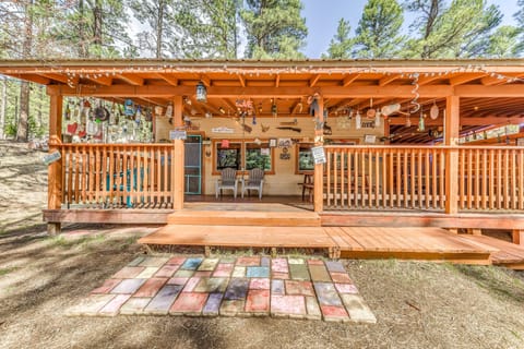 Ruidoso Vacation Rental | 1BR | 1BA | 630 Sq Ft | Stairs Required