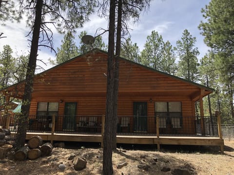 Front Deck is partially Covered