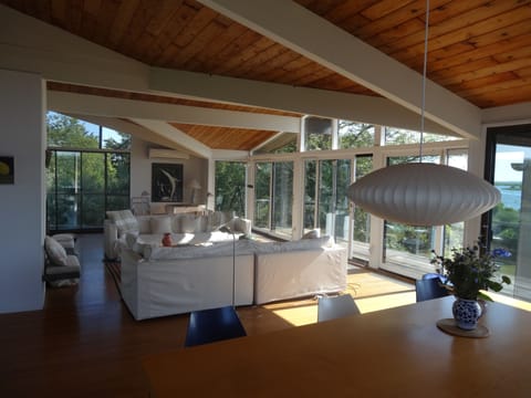 Open-plan living room/dining room